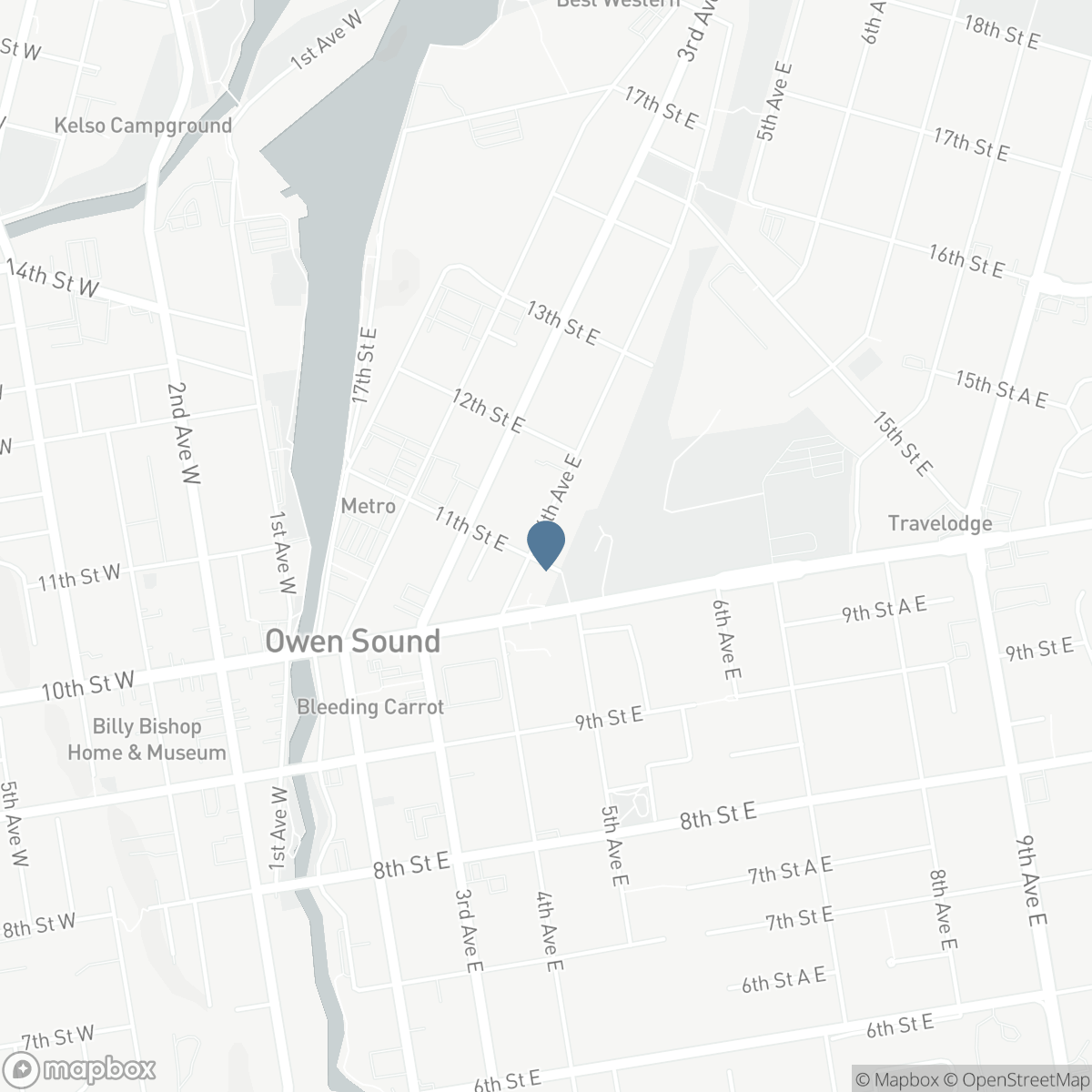 1115 4TH AVENUE E, Owen Sound, Ontario N4K 2P5